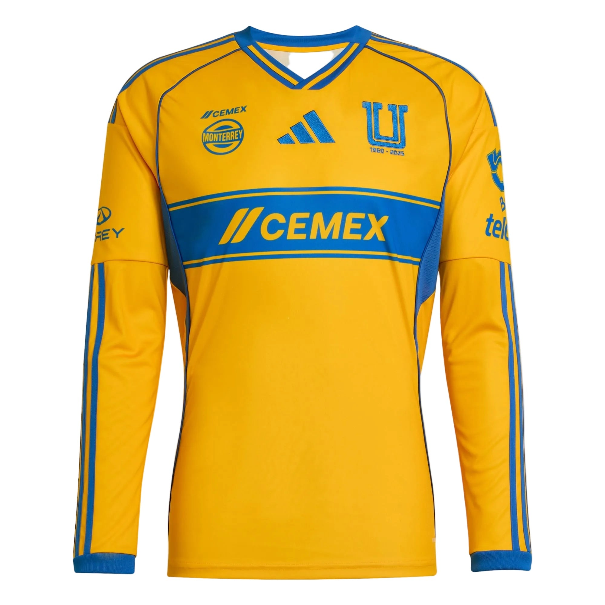 Tigres UANL 25/26 Home Jersey - Long Sleeve
